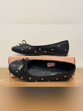 NWT Juicy Couture Fallon Ballet Slip On Flats/Shoes Size 9